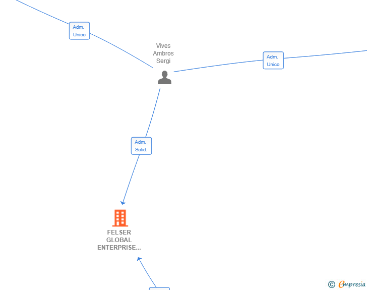 Vinculaciones societarias de FELSER GLOBAL ENTERPRISE SL