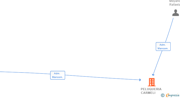 Vinculaciones societarias de PELUQUERIA CARMELI SL