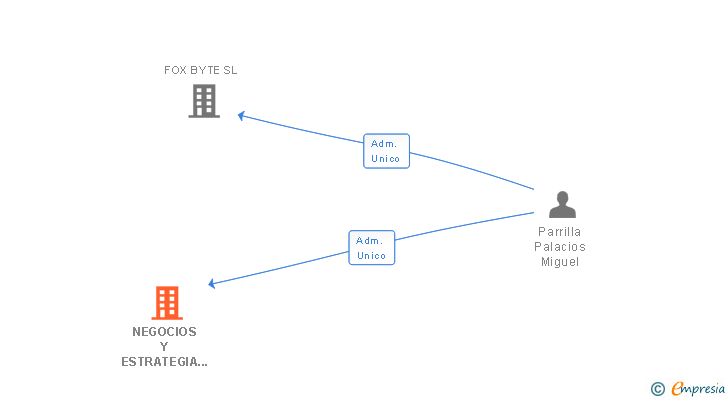 Vinculaciones societarias de NEGOCIOS Y ESTRATEGIA DE INVERSION SL