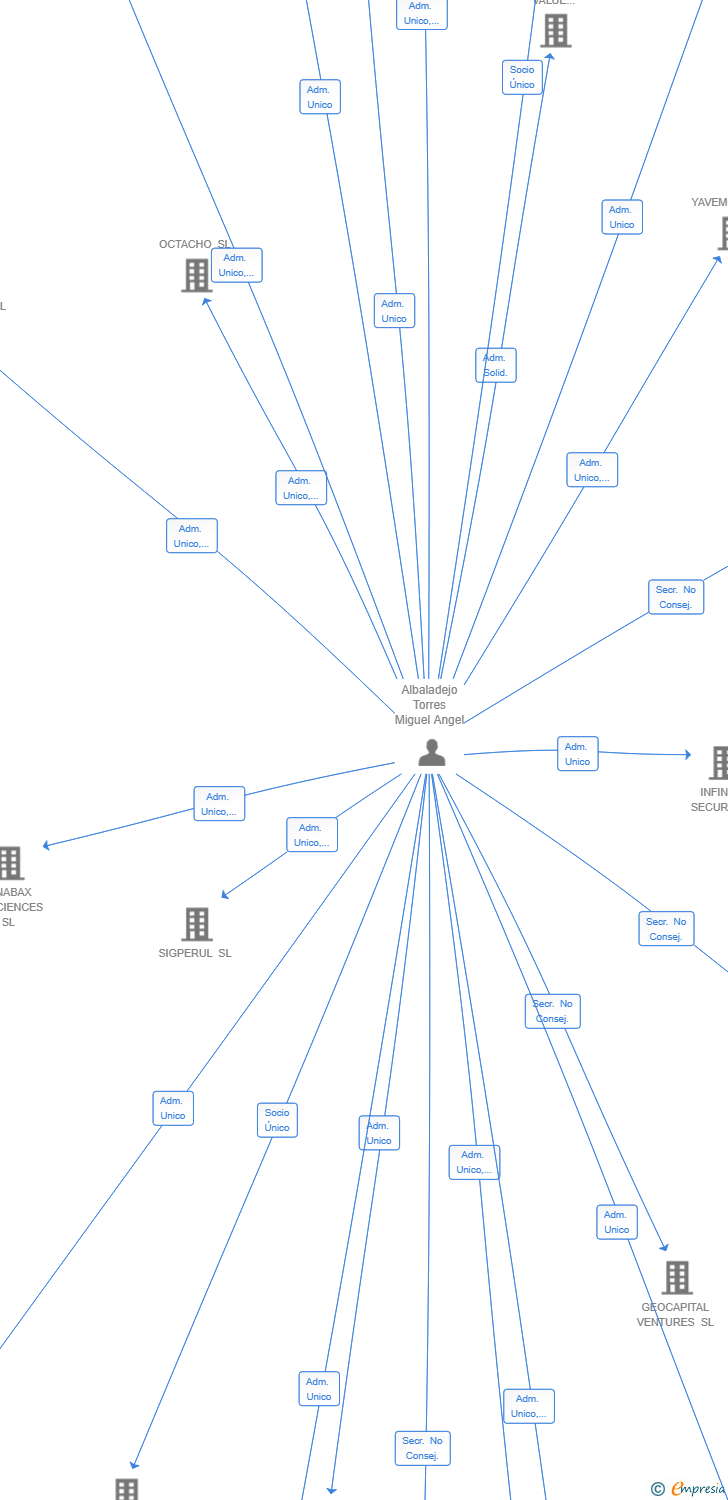 Vinculaciones societarias de ATLAS MULTISERVICES SL