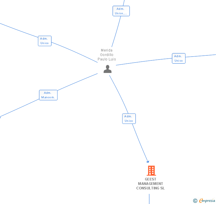 Vinculaciones societarias de GEEST MANAGEMENT CONSULTING SL