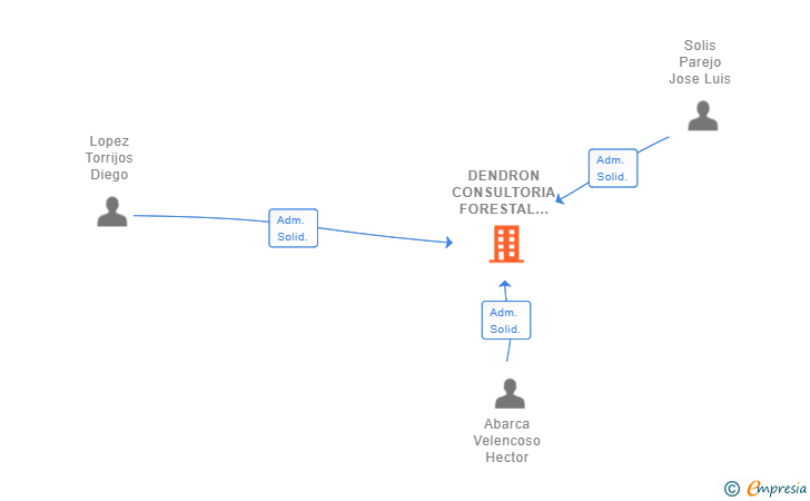 Vinculaciones societarias de DENDRON SOLUCIONES SL