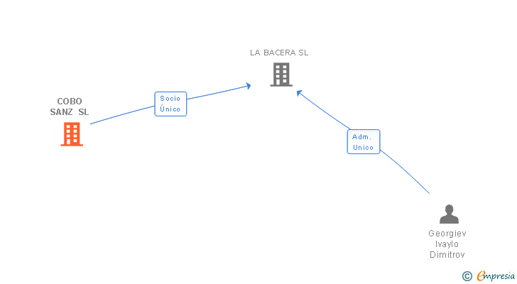 Vinculaciones societarias de COBO SANZ SL
