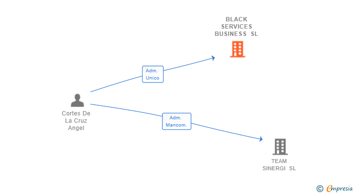 Vinculaciones societarias de BLACK SERVICES BUSINESS SL