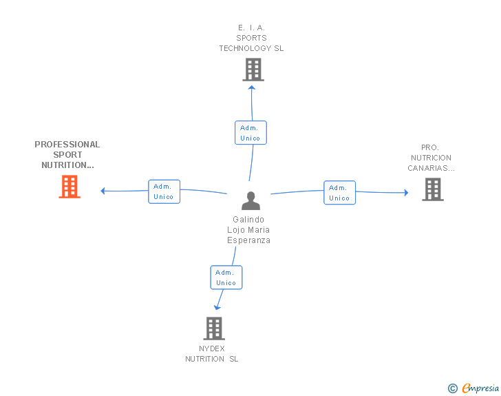 Vinculaciones societarias de PRO RAM MOBILE SERVICES SL