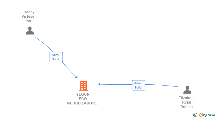 Vinculaciones societarias de SEGUR ECO NEBULIZADOR SL