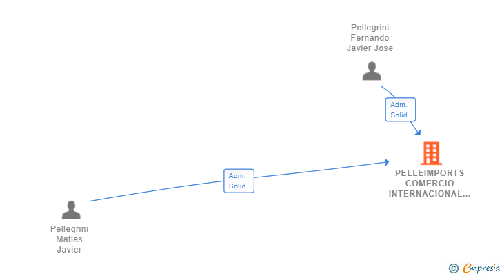 Vinculaciones societarias de PELLEIMPORTS COMERCIO INTERNACIONAL SL
