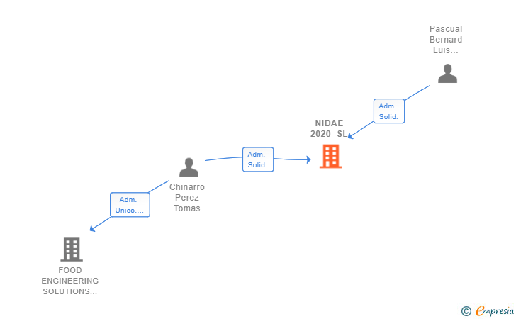 Vinculaciones societarias de NIDAE 2020 SL