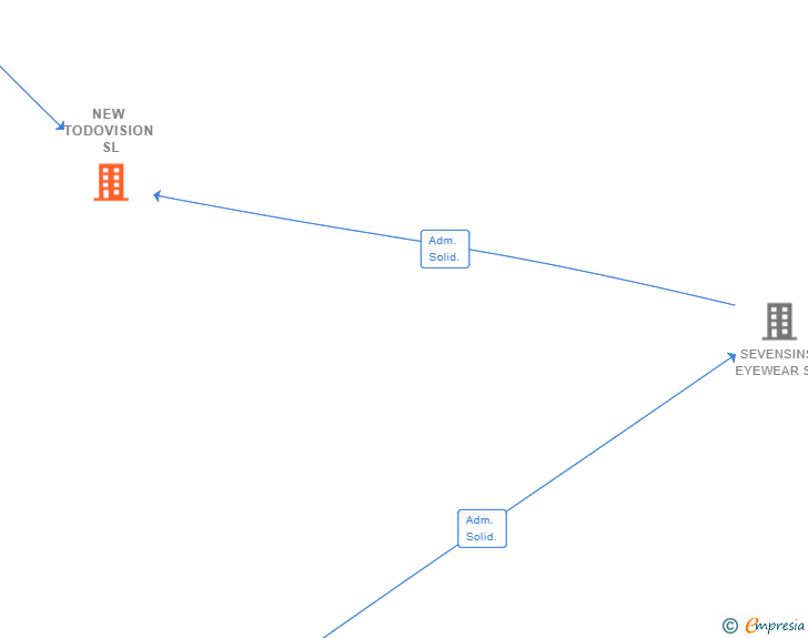 Vinculaciones societarias de NEW TODOVISION SL