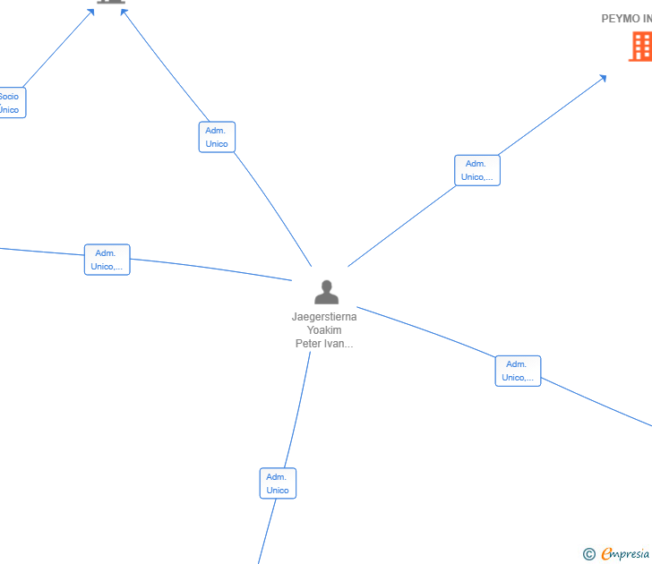 Vinculaciones societarias de PEYMO INT SL