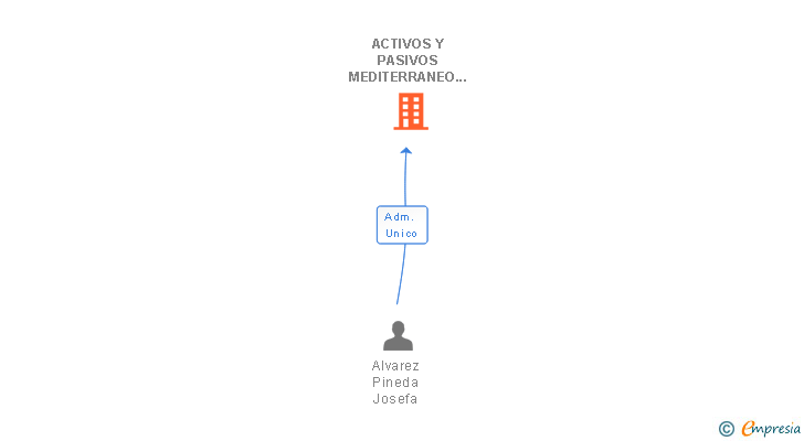 Vinculaciones societarias de ACTIVOS Y PASIVOS MEDITERRANEO SL