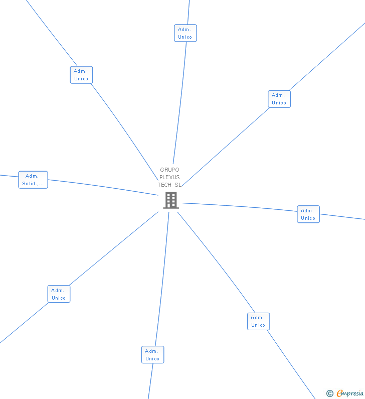 Vinculaciones societarias de PLEXUS SEGURIDAD SL