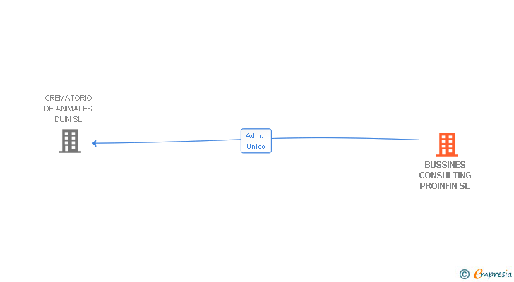 Vinculaciones societarias de BUSSINES CONSULTING PROINFIN SL