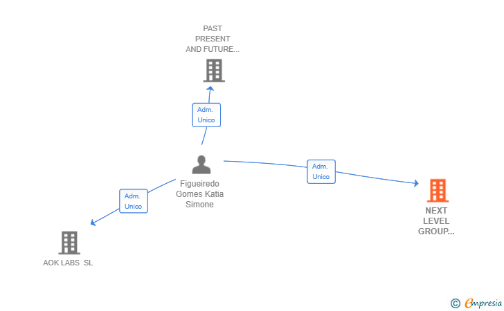 Vinculaciones societarias de NEXT LEVEL GROUP HOLDING SL