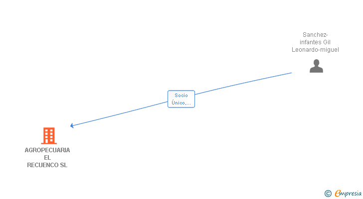 Vinculaciones societarias de AGROPECUARIA EL RECUENCO SL
