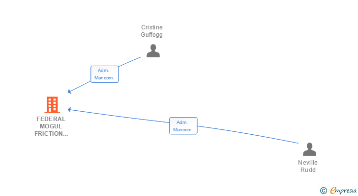Vinculaciones societarias de FEDERAL MOGUL FRICTION PRODUCTS SA