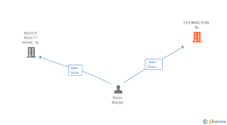 Vinculaciones societarias de FEENVICTOR SL