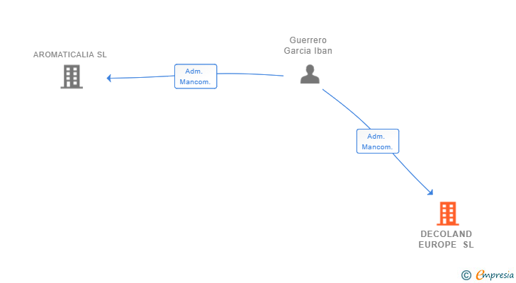 Vinculaciones societarias de DECOLAND EUROPE SL