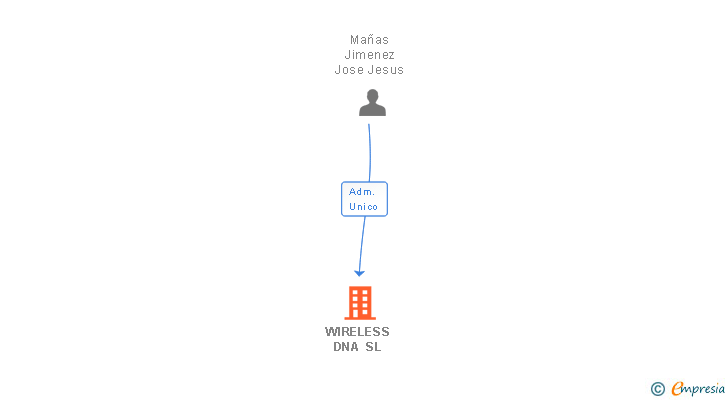 Vinculaciones societarias de WIRELESS DNA SL