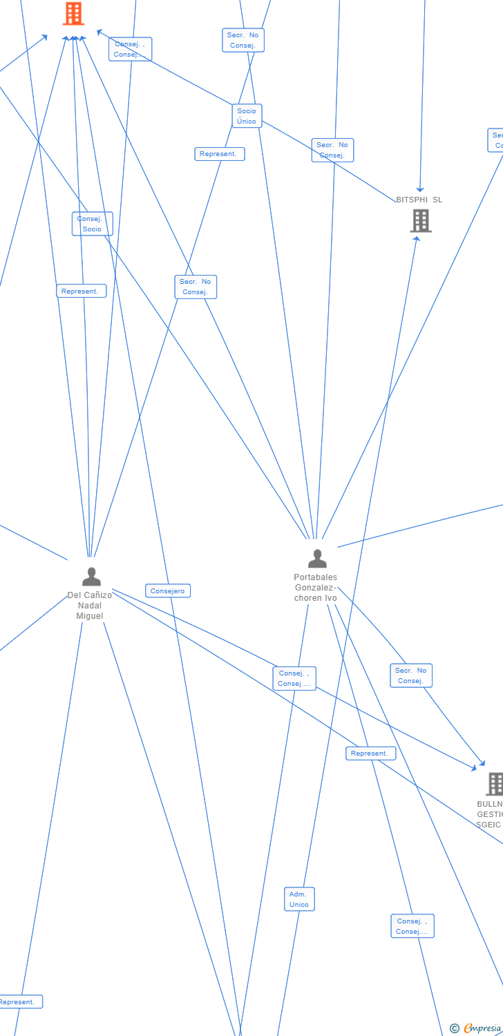 Vinculaciones societarias de BITSPHI DIAGNOSIS SL