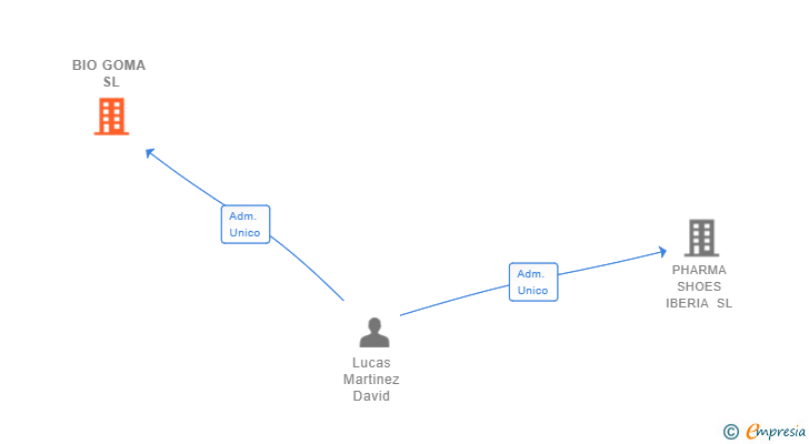 Vinculaciones societarias de BIO GOMA SL