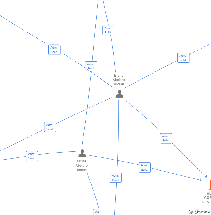 Vinculaciones societarias de ALENA COSLADA GESTION SL