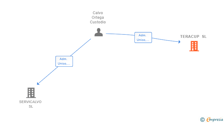 Vinculaciones societarias de TERACUP SL