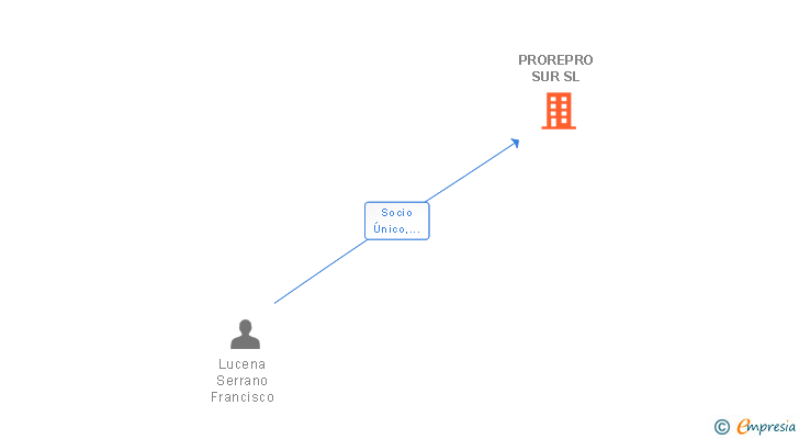 Vinculaciones societarias de PROREPRO SUR SL