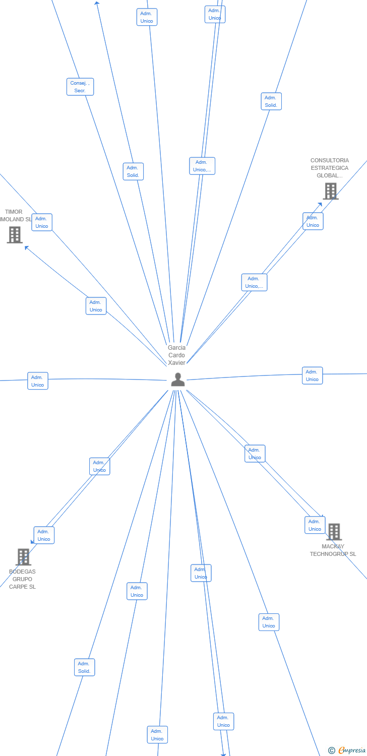 Vinculaciones societarias de WRC IMPORT EXPORT SL