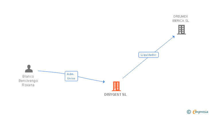 Vinculaciones societarias de DISYGEST SL