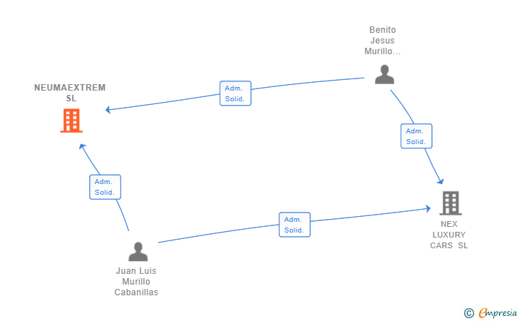 Vinculaciones societarias de NEUMAEXTREM SL