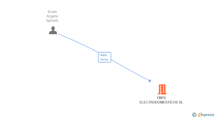 Vinculaciones societarias de TIM'S ELECTRODOMESTICOS SL