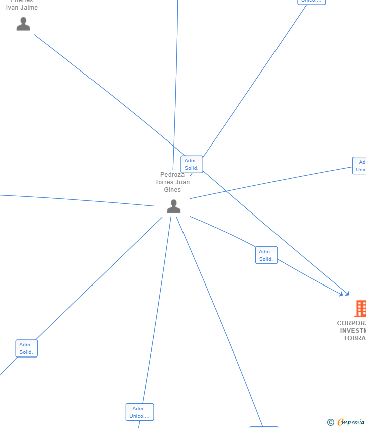 Vinculaciones societarias de CORPORATION INVESTMENT TOBRA SL