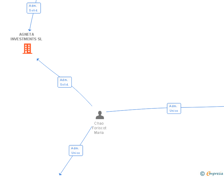 Vinculaciones societarias de AGNETA INVESTMENTS SL