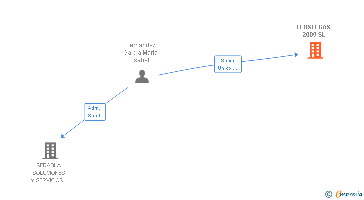 Vinculaciones societarias de FERSELGAS 2009 SL