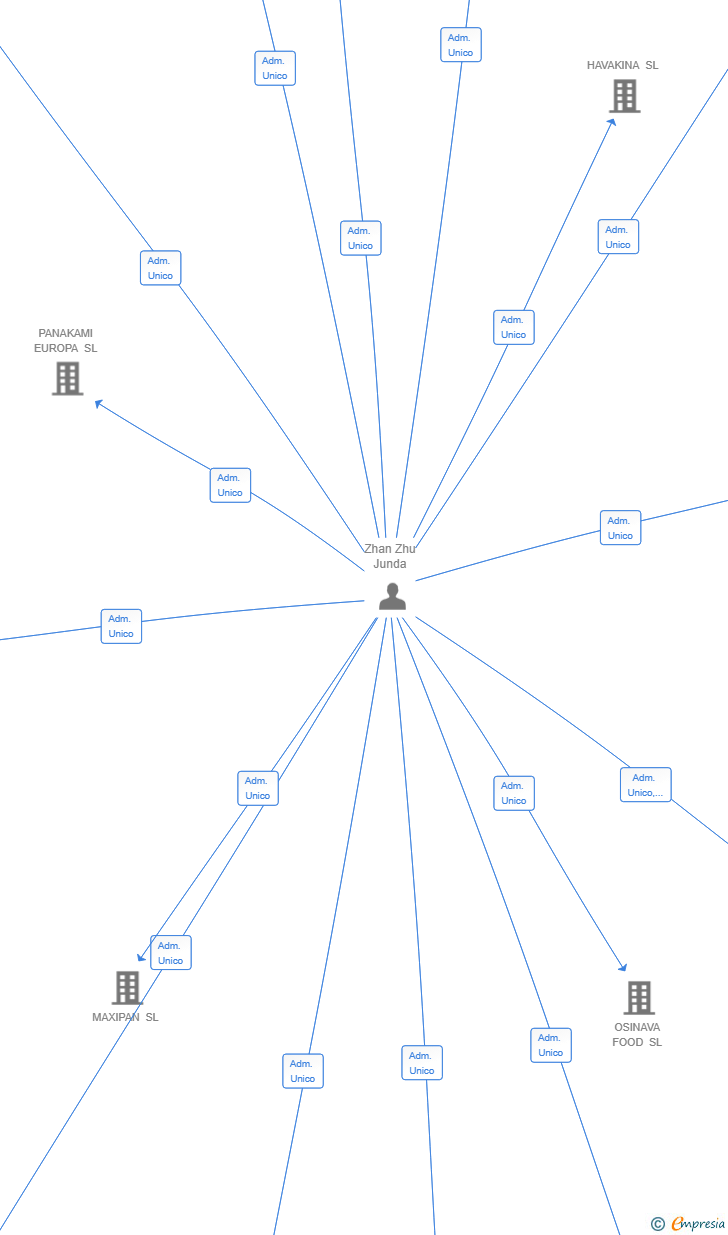 Vinculaciones societarias de USUKIKE SL