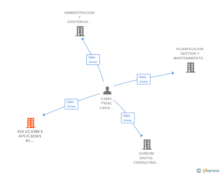 Vinculaciones societarias de SOLUCIONES APLICADAS AL ACTIVO SL