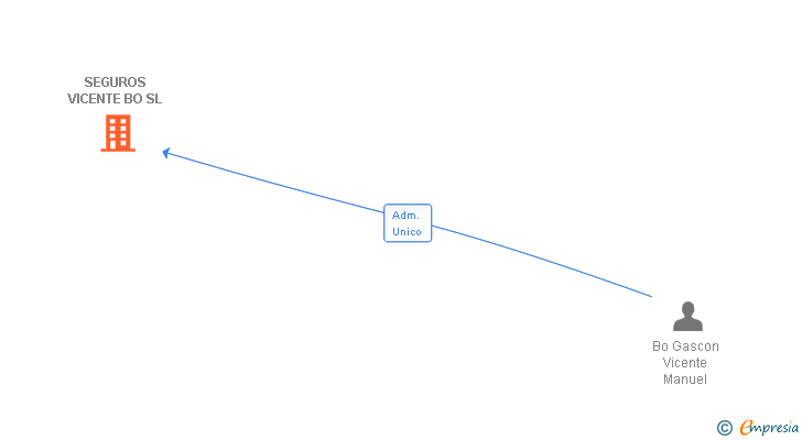 Vinculaciones societarias de SEGUROS VICENTE BO SL