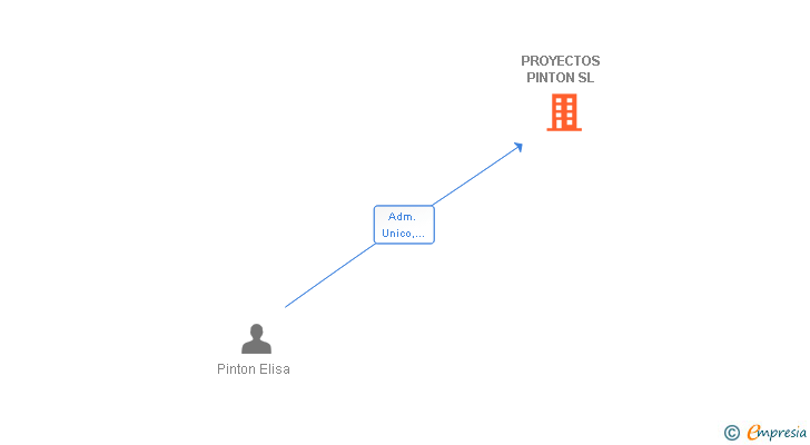 Vinculaciones societarias de PROYECTOS PINTON SA