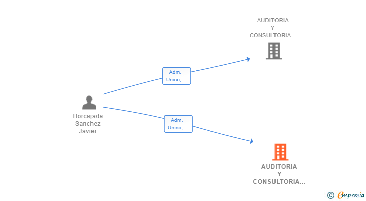 Vinculaciones societarias de AUDITORIA Y CONSULTORIA ARTECHMISA SL
