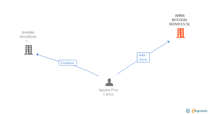Vinculaciones societarias de AMNA INTEGRAL SERVICES SL