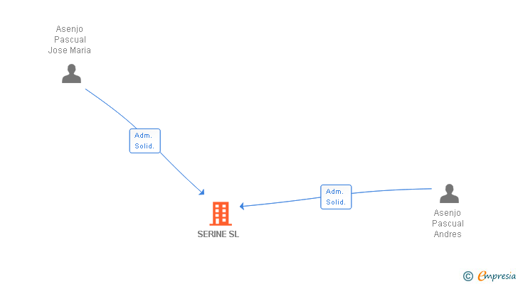 Vinculaciones societarias de SERINE SL