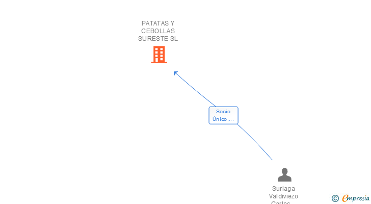 Vinculaciones societarias de PATATAS Y CEBOLLAS SURESTE SL