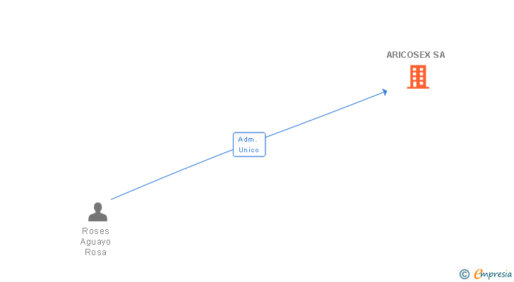 Vinculaciones societarias de ARICOSEX SA