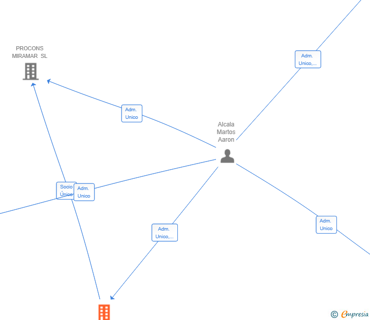 Vinculaciones societarias de ARALMA GLOBAL SL