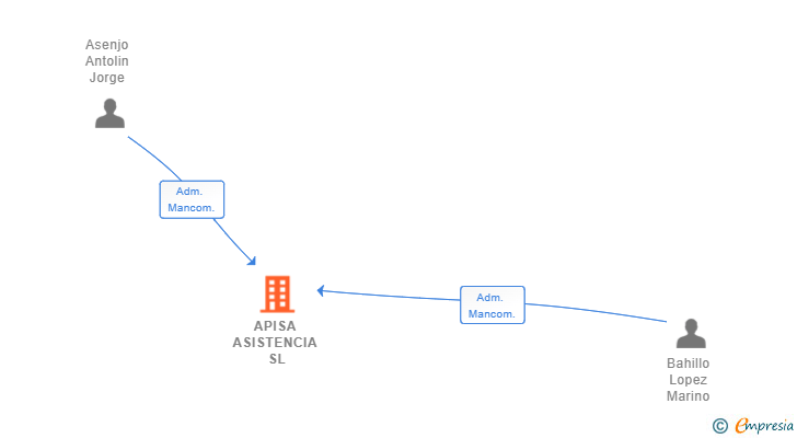 Vinculaciones societarias de APISA ASISTENCIA SL