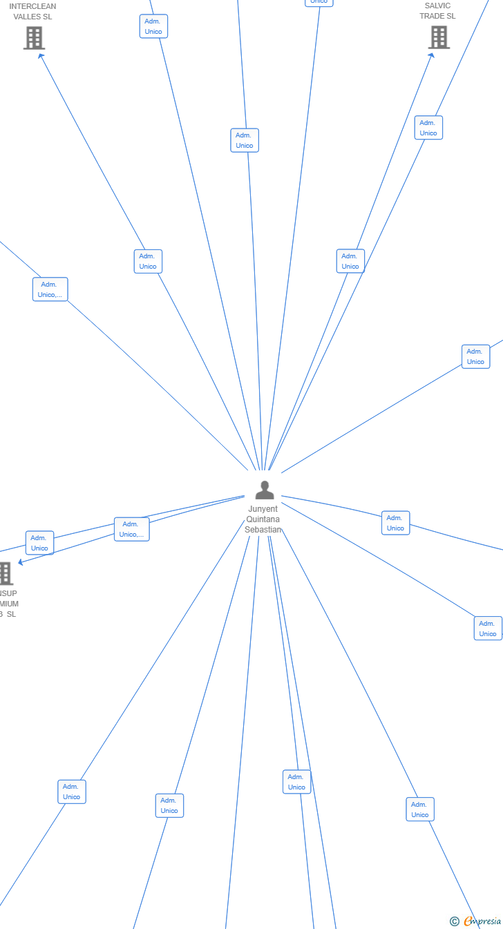 Vinculaciones societarias de SETETRANS GRUP SL