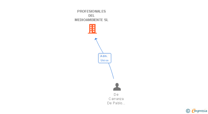 Vinculaciones societarias de PROFESIONALES DEL MEDIOAMBIENTE SL