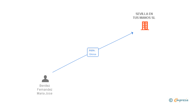 Vinculaciones societarias de SEVILLA EN TUS MANOS SL