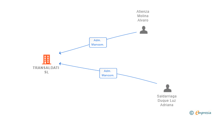 Vinculaciones societarias de TRANSALDATI SL